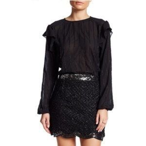 Endless Rose NWOT Small Bead & Sequin Mini Skirt